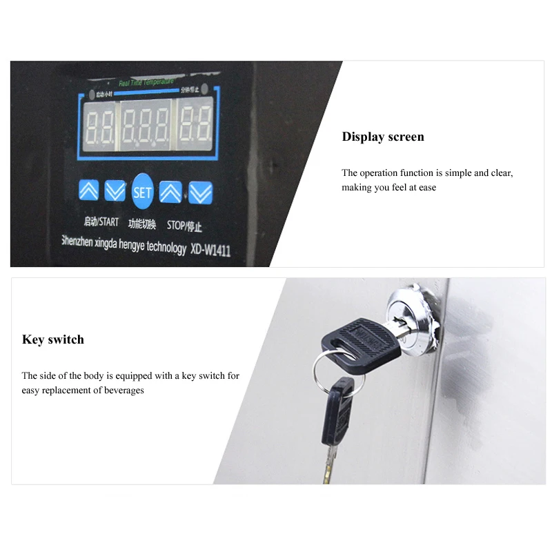 商業コーラディスペンサーソーダファウンテンマシン 3 フレーバーコークミックスマシンコールドドリンクショップ炭酸飲料カップスプリッター