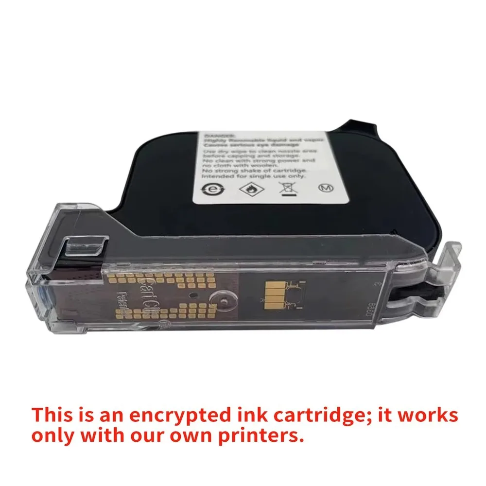 Premium T1704K Ink Cartridge 600DPI A-Level for Handheld Inkjet Printer Fast Dry Long Lasting Compatible Easy Install