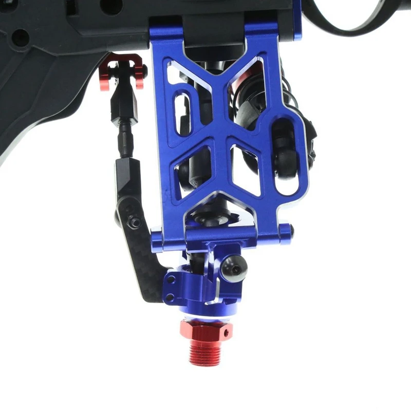 Передние рулевые чашки из алюминиевого сплава ARA 330792   Для Arrma 1/10 Kraton Outcast 1/8 Mojave RC автомобиль обновление запасные части синий