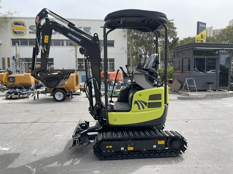 YG CE EPA ISO Crawler 2-Tonnen-Minibagger Hydraulikbagger Bagger