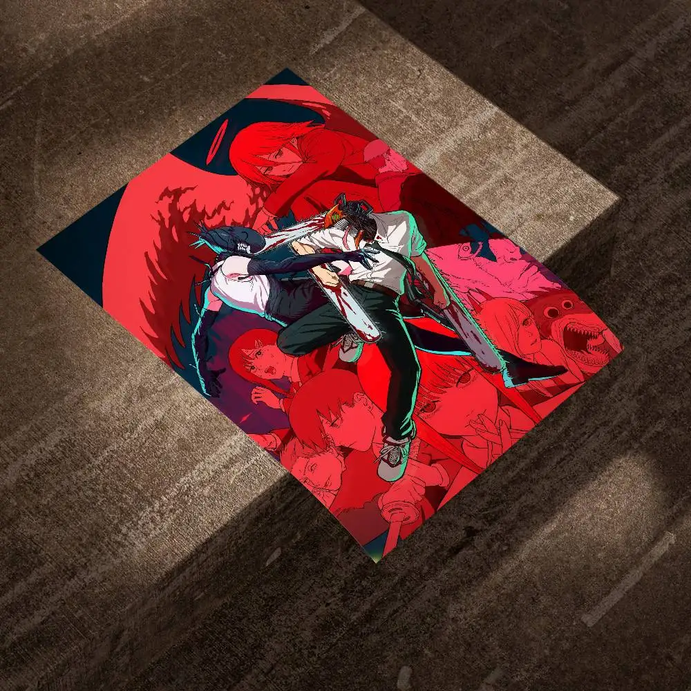 C-منشار رجل فيلم Reze قوس المشارك ذاتية اللصق الفن مقاوم للماء ورقة ملصق مقهى منزل بار غرفة #2