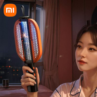 Xiaomi Foldable Electric Mosquito Swatter Killer Light Rechargeable Mosquito Swatter Summer Mosquito Trap Racket Anti Insect Bug