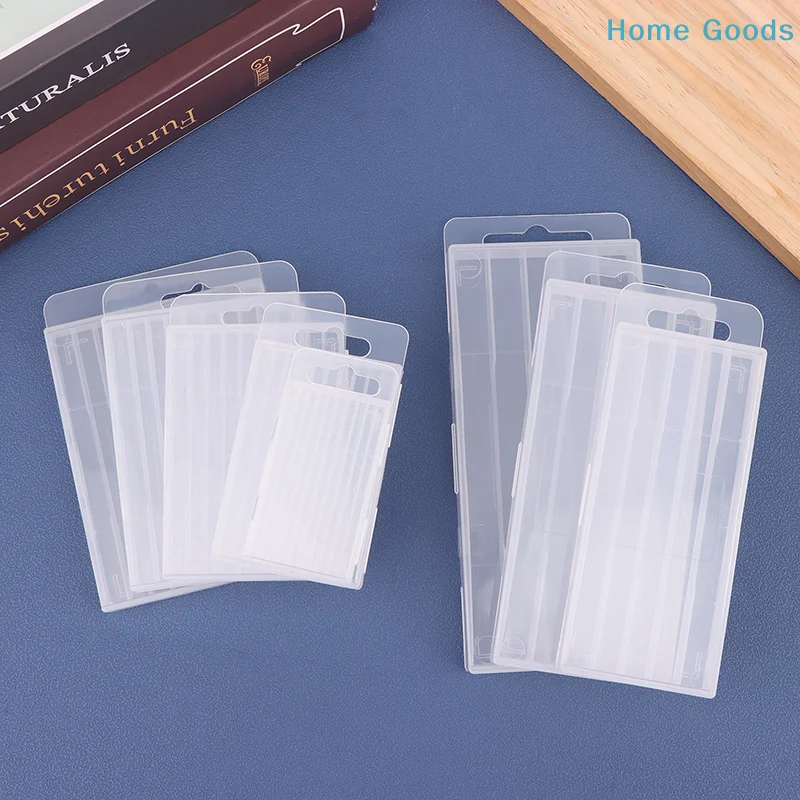 5/10 Hole Transparent Packaging Case Plastic Twist Drill Empty Box Storage Box Toolbox Tool Accessories Woodworking Drill Bit