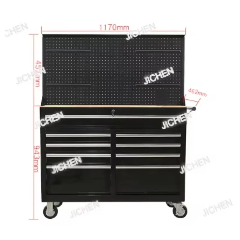 JC JC Heavy Tool Short Cabinet Auto Repair Workshop Tool Cart Hardware Repair Drawer Push Box Multifunctional Mobile Workbench