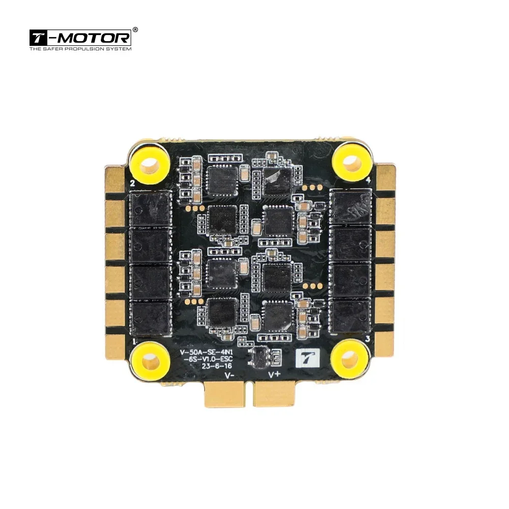 T-MOTOR F7 Stack-Velox CINE F7 David + V50A SE 4-en-1 ESC MCU: STM32F722