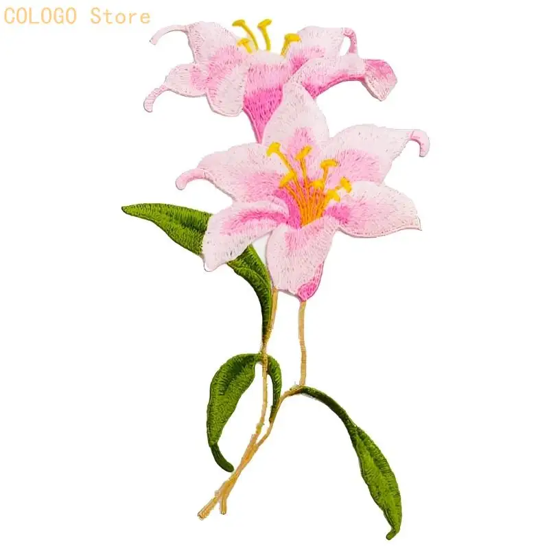 Embroidery Flower Design Butterfly Flower Water Soluble Embellishment D0LD
