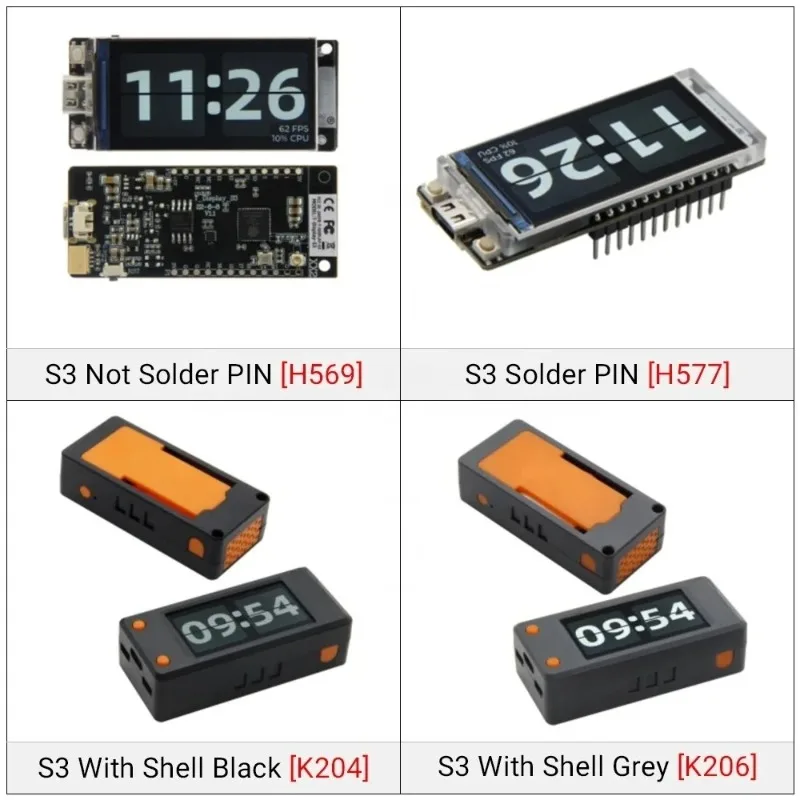 TTGO T-Display S3 ESP32-S3 Wireless Development Board 1.9 Inch ST7789 LCD WIFI Bluetooth 5.0