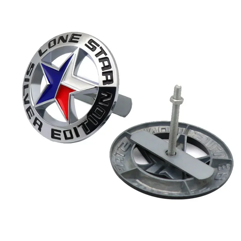 For Jeep Lone Star Texas Offroad Modified Accessories Car Logo Badge LoneStar EDITION Car Grille Air Intake Logo