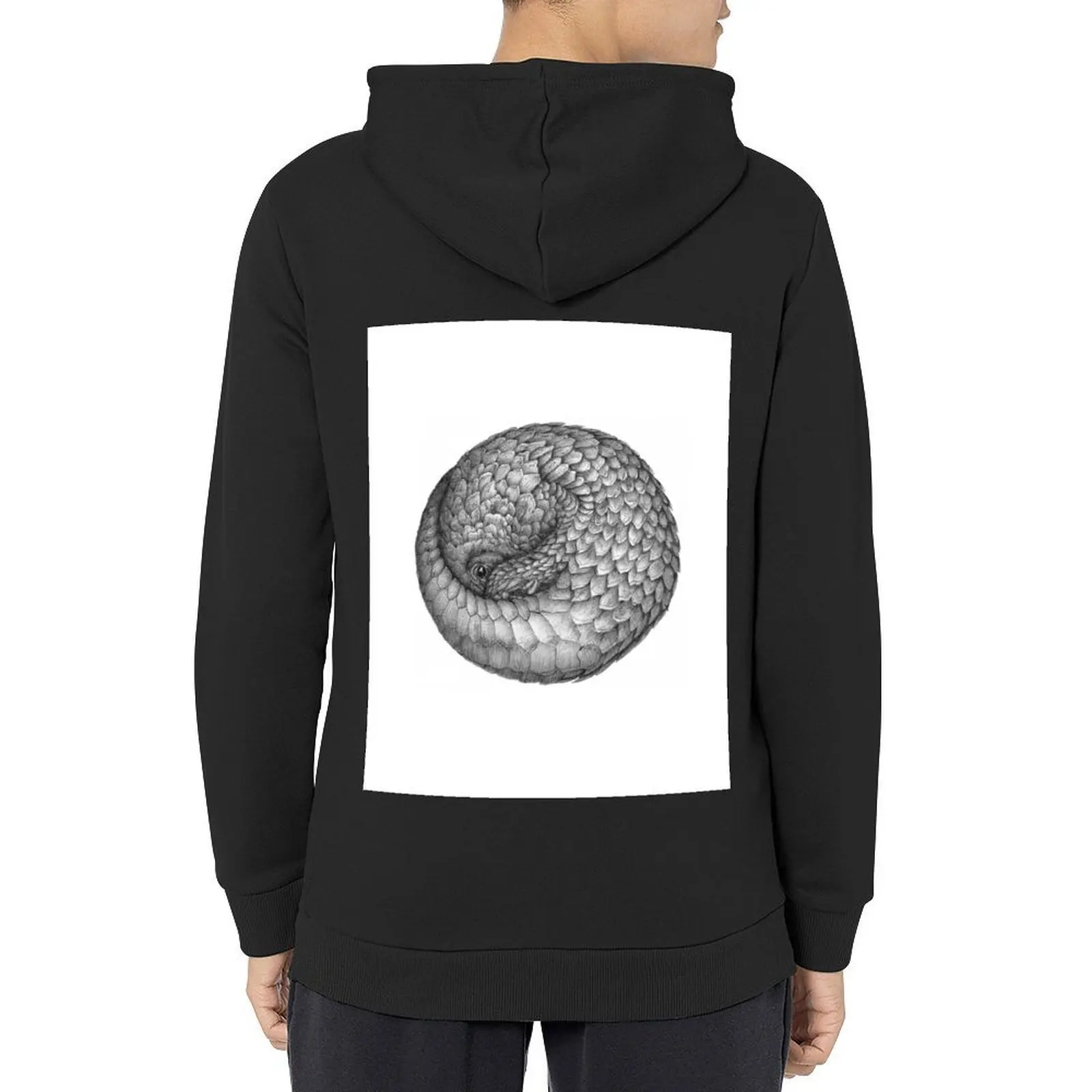 The Infinite Pangolin Hoodie الخريف منتجات جديدة أنيمي ملابس الرجال ملابس الرجال معطف رياضي