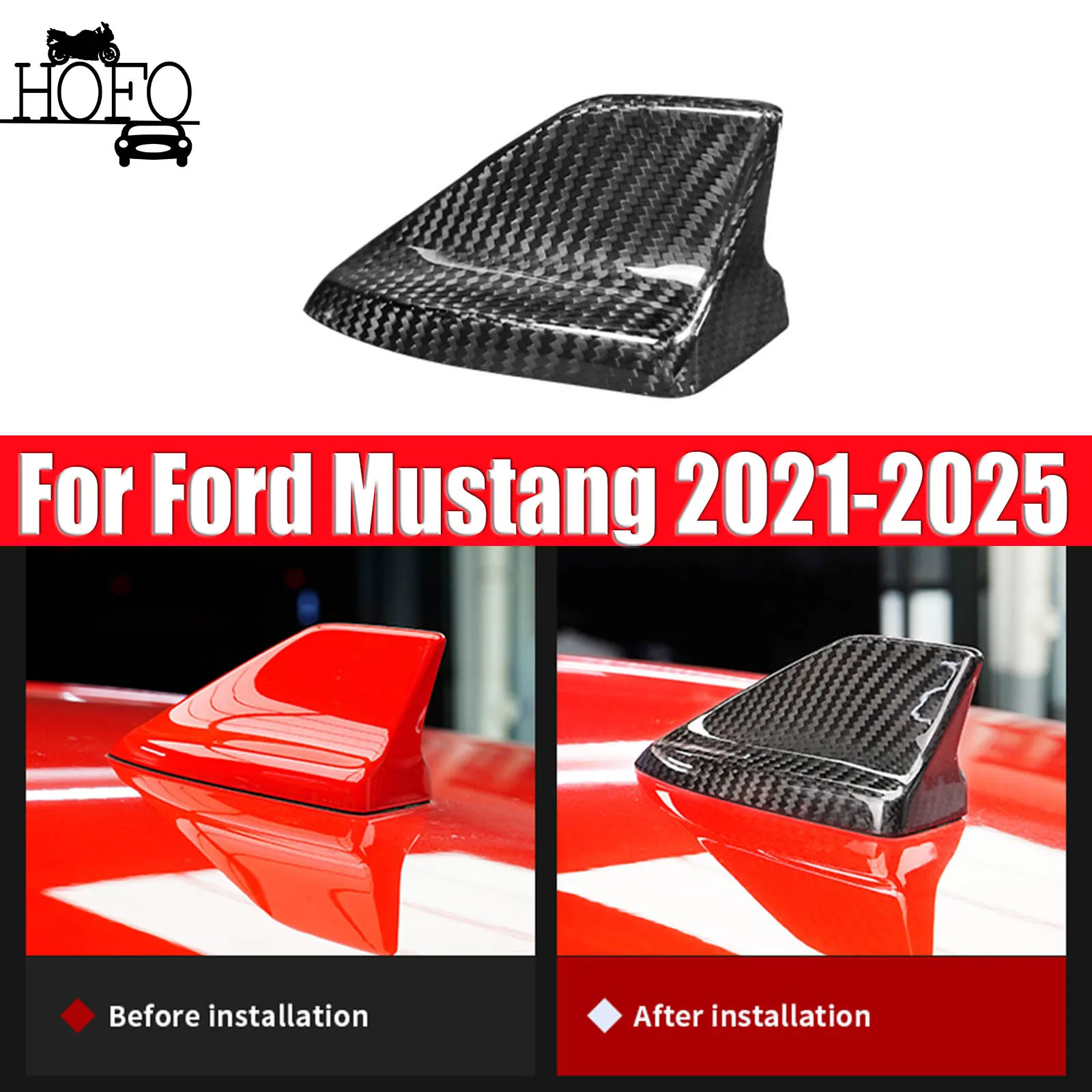 car-roof-shark-fin-antenna-cover-trim-for-ford-mustang-2021-2025