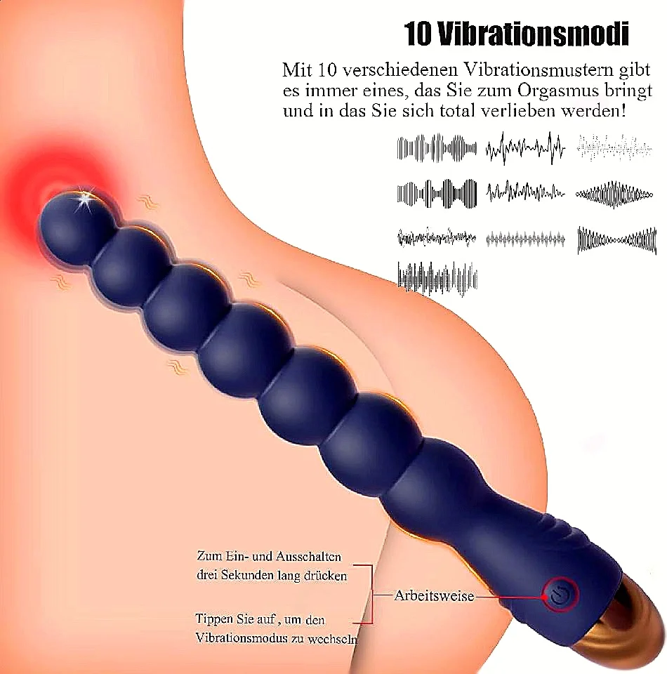 النساء المهبل البظر محفز تهتز سدادة/ مقابس المؤخرة الذكور جهاز تدليك للبروستاتا الشرج لعبة الجنس زوجين لعبة الجنس الشرج حبة هزاز ل #1