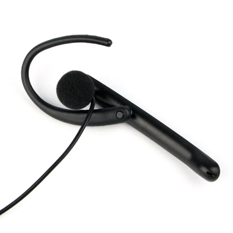 Rádio Mic Headset Comunicação Acessórios, Prático Bar, PTT Microfone, Fit para Kenwood KPG, KPG27D, KPG29D, 1Pc