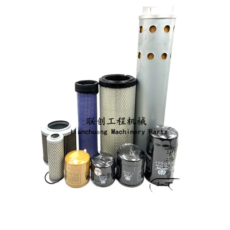 

For Hitachi ZAX60 air filter oil diesel grid hydraulic return oil inlet pilot filter excavator accessories