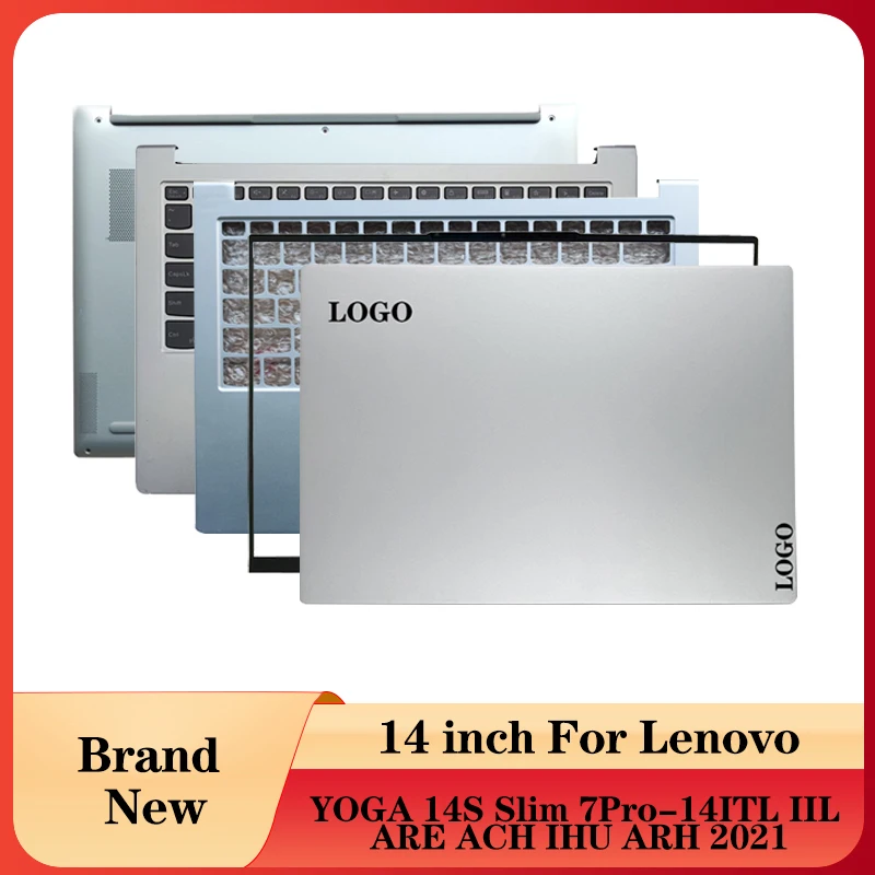 

Чехол для ноутбука Lenovo Yoga 14S 2021, чехол для ноутбука, задняя крышка ЖК-экрана/Упор для рук, верхний корпус