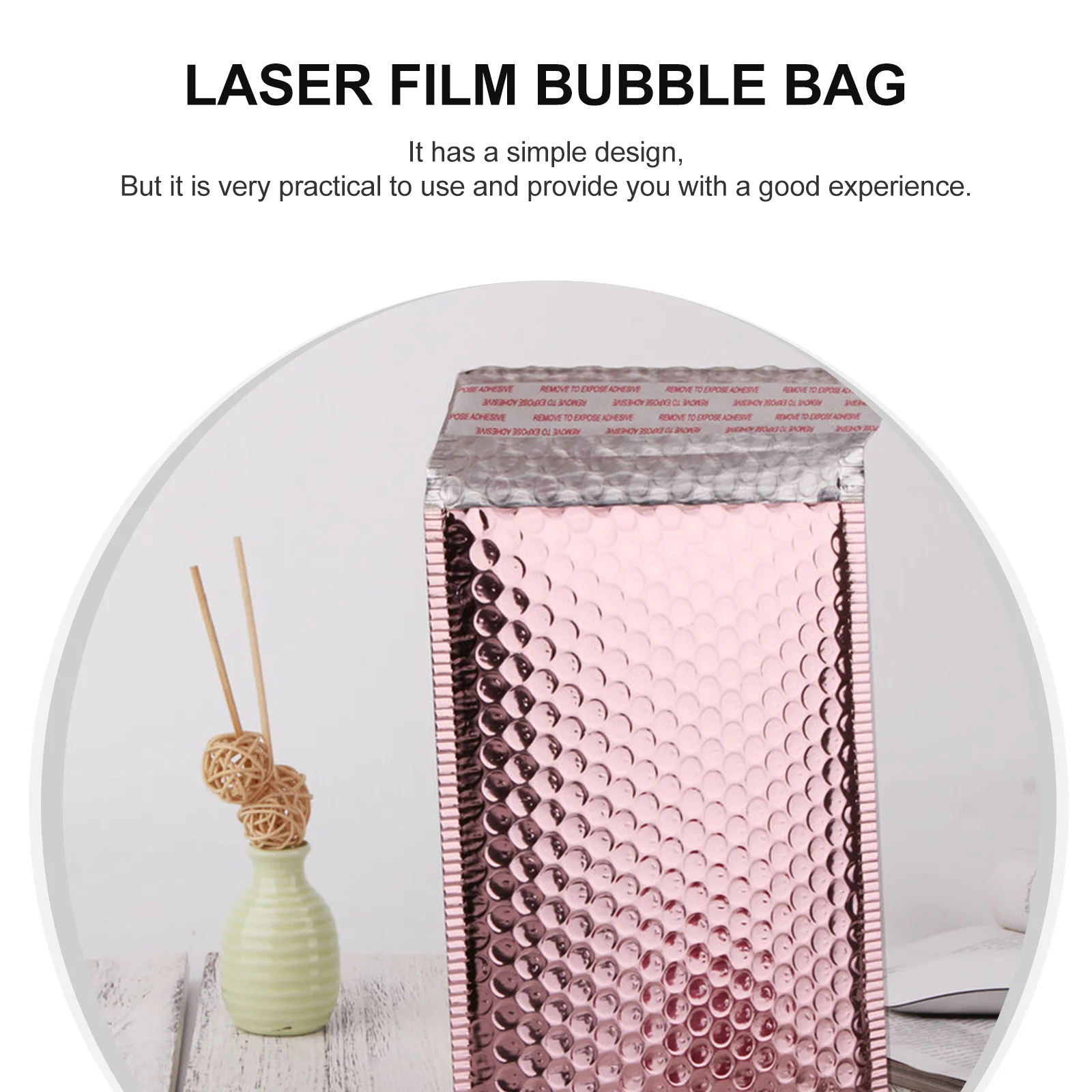 

25Pcs Bubble Mailing Bags Extra Padding Self Seal Closure for Safe Express Mailing Envelope Bags for Documents and Goods