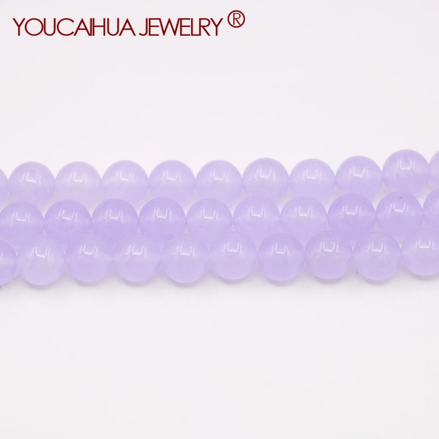 6/8/10/12mm Natural Pink Amethysts Crystal Accessory Crafts Loose Stone Semi Finished DIY Jewelry Making Round Beads Gift 15inch