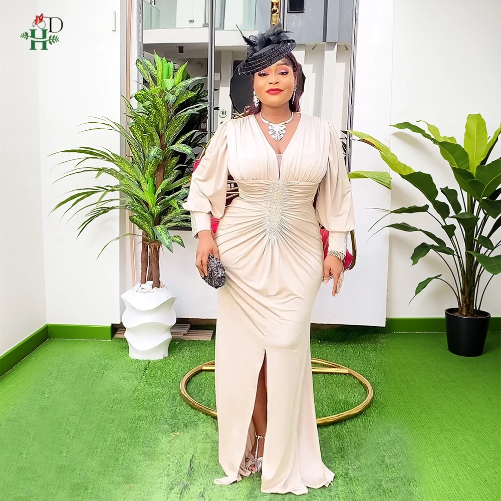 فساتين حفلات أنيقة جديدة فستان سهرة فاخر 2025 فستان سهرة نسائي احتفالي فستان عيد الميلاد فستان أداء لحفلات الزفاف