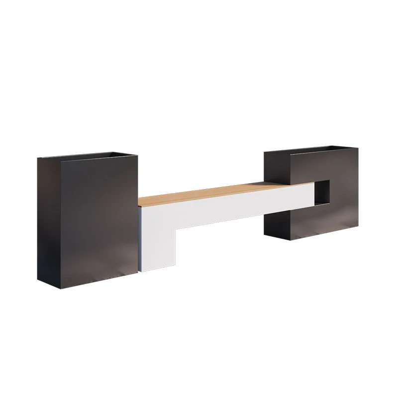 

Outdoor flower box combination stainless steel municipal flower