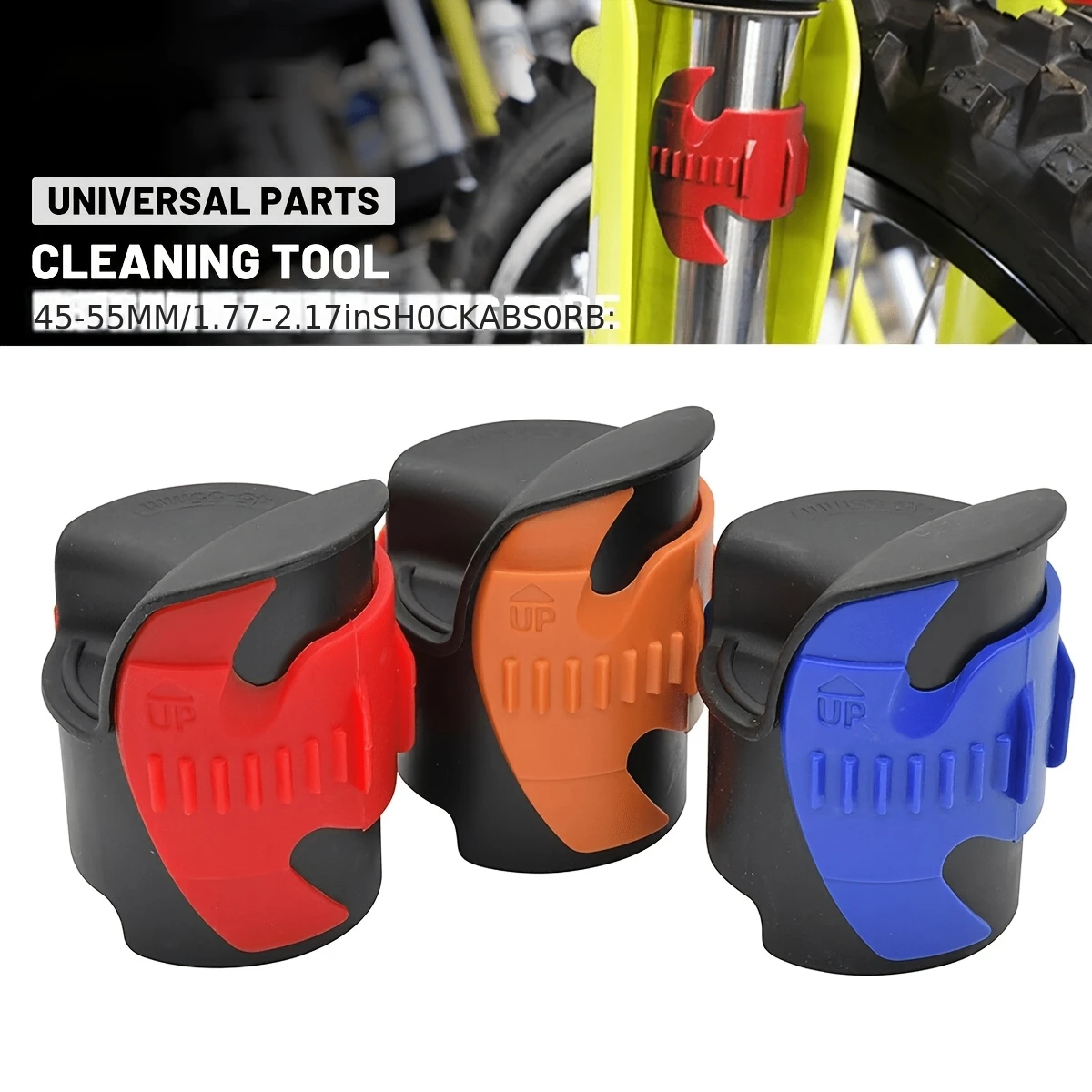 45-55Mm Universal Fork Shock Cleaner Tool, Compatible with Ktm/For Honda/Yamaha/Husqvarna Off-Road Motorcycles