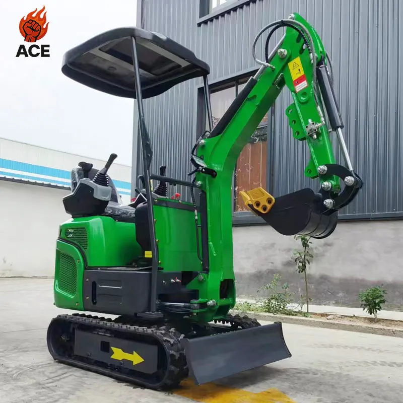 Free Shipping 1 ton excavator mini diggers epa Kubota Engine mini crawler excavator Euro 5 Small Digger Excavators for customize