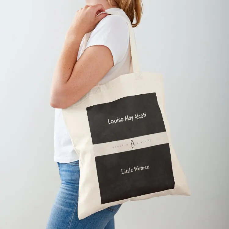 Penguin Books Little Women by Louisa May Alcott Tote Bag shoping bag Big bag women Women's beach bags ecological bags