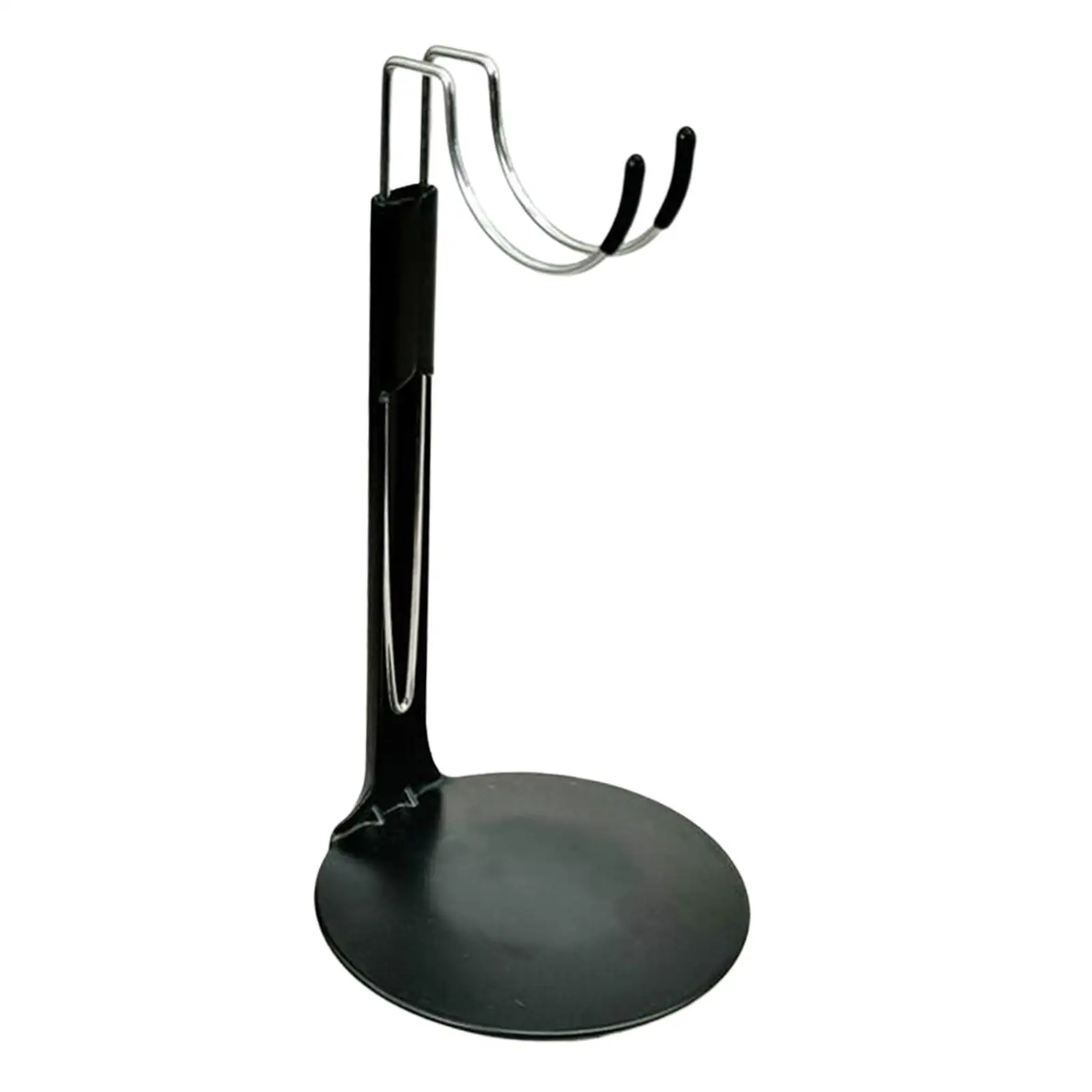Minimalist ABS Metal Action Figure Stand for 1 6 Scale Model Doll Collectors Detachable Display Base