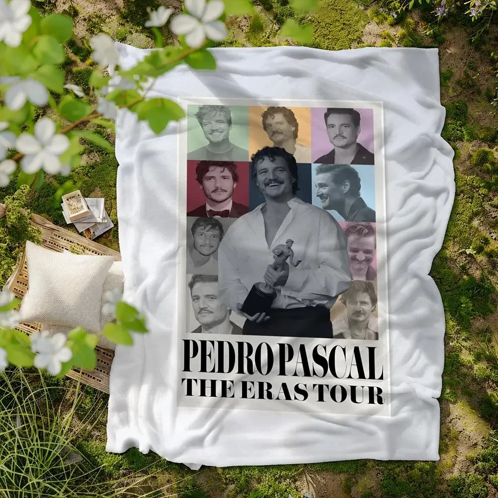 Actor P-Pedro P-Pascal Blanket Bedspread on the Bed Linens Home and Decoration Throws Blankets for Winter Human Made Throw Sofa