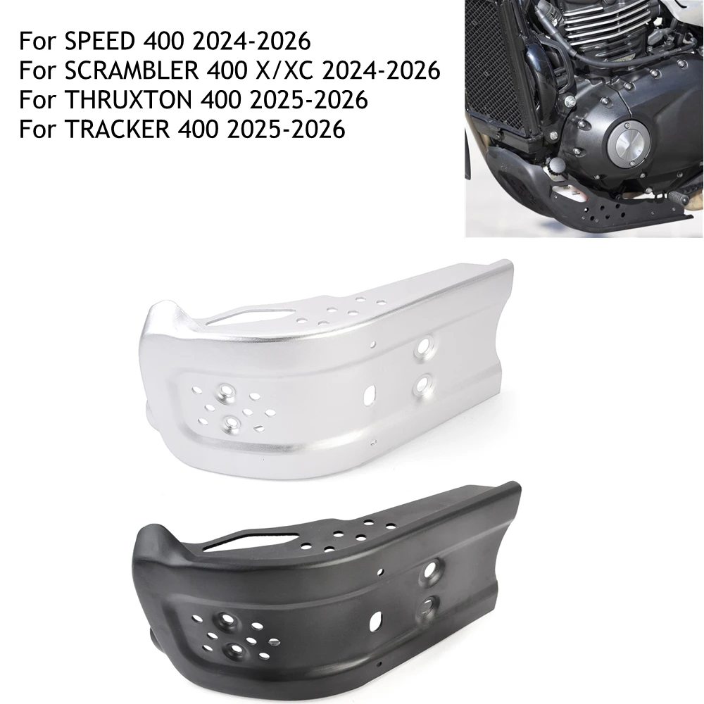 

For Triumph Speed 400 Scrambler 400 X/XC Motorcycle Skid Plate Bash Frame Guard Engine Protection Cover For TRACKER THRUXTON 400