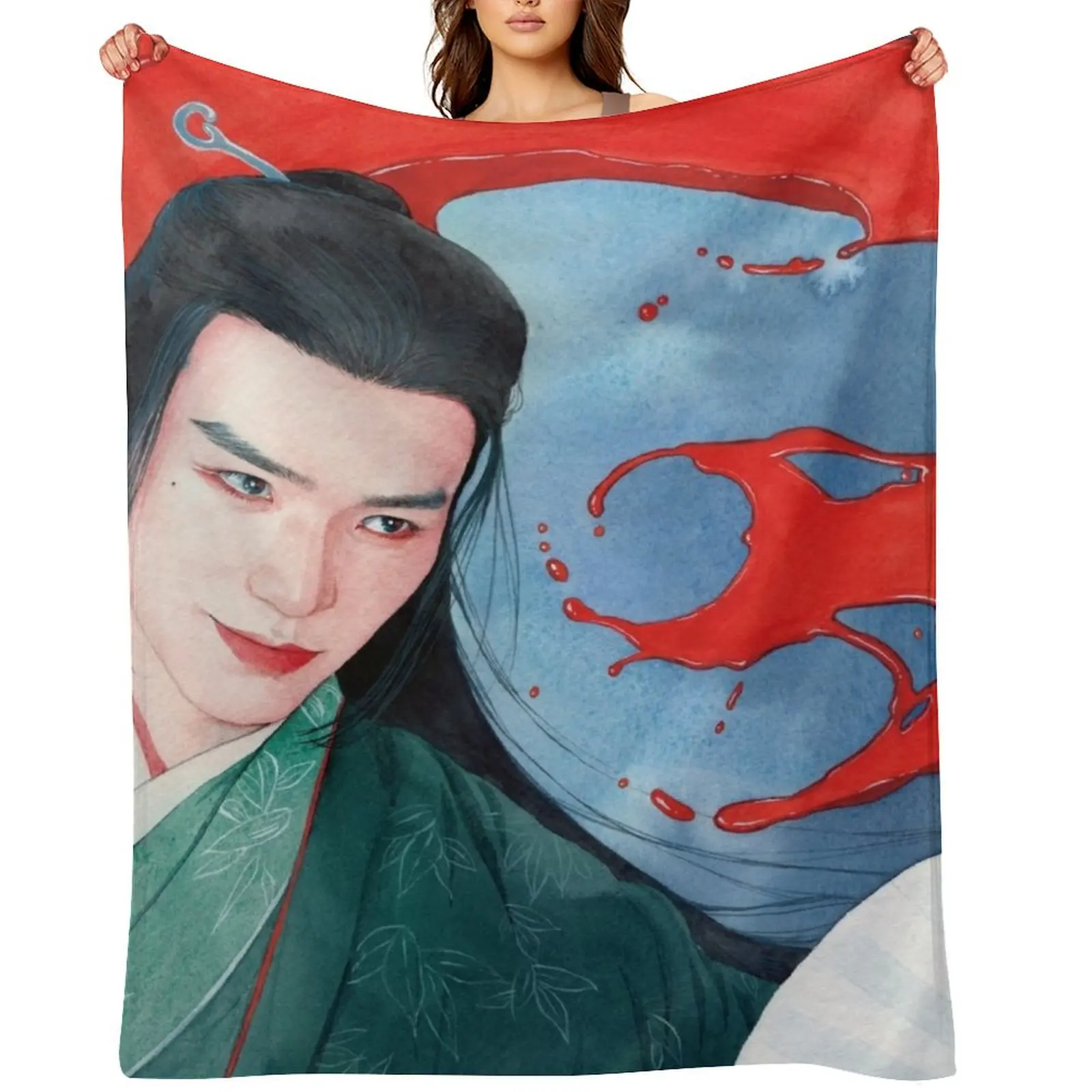 

ˉ/Madness Word of Honor Wen Kexing ±±23¤ ¨-è 2 ￠è é Throw Blanket Cute Picnic manga Blankets