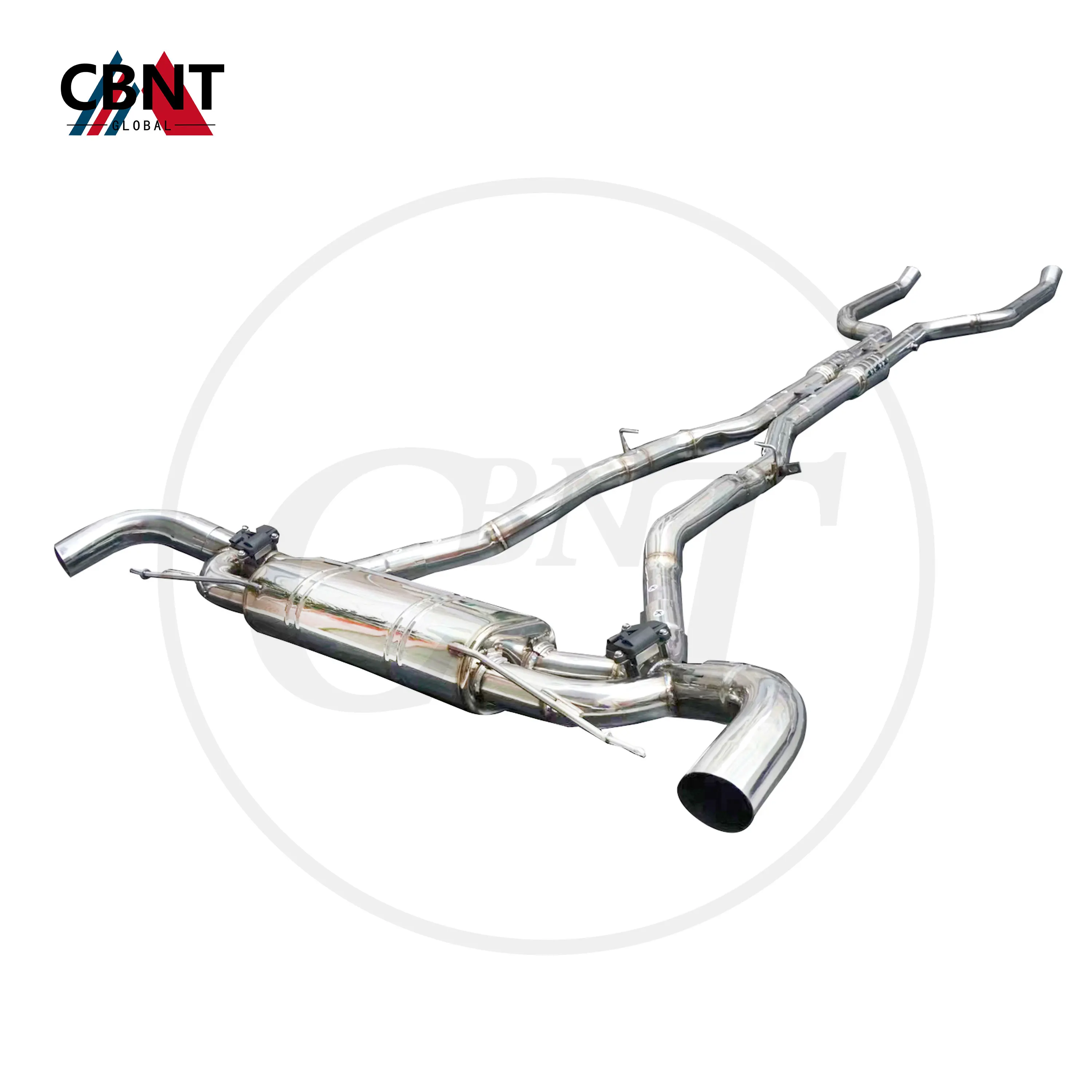 

CBNT Valved Exhaust Catback for BMW X7 M50i High Performance Valvetronic Exhaust-pipe SS304 Exhaust-system with Valve Muffler