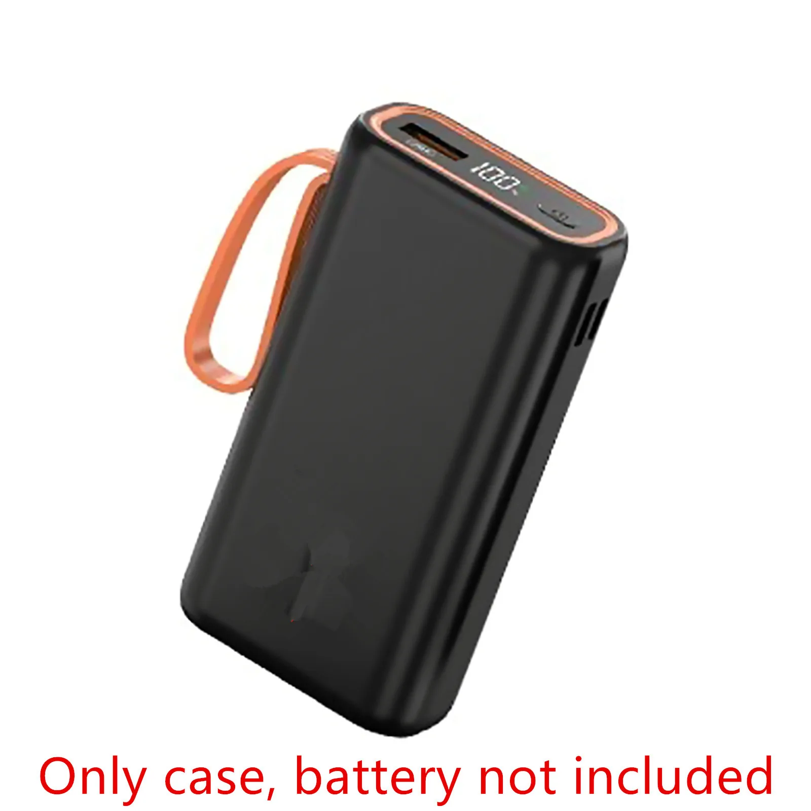 Imagem -05 - Diy Super Rápido Carregamento Power Bank Case com Display Digital Lcd Shell Carregador de Bateria Externo Soldado Novo 2x21700