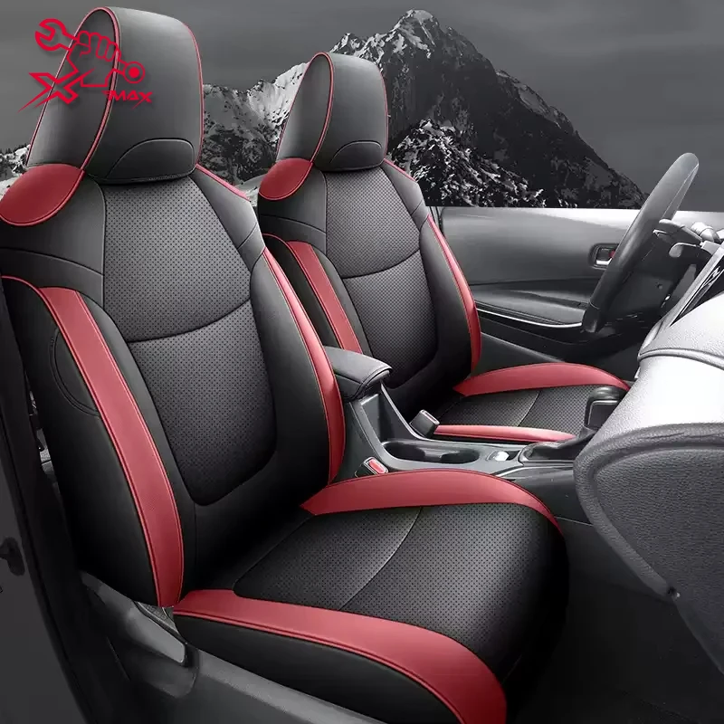 

Для Toyota Corolla 2019-2023 чехол на автомобильное сиденье с левым приводом, индивидуальный чехол на сиденье, всесезонные полностью окруженные подушки сиденья