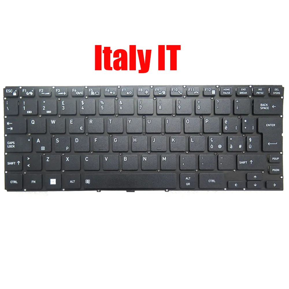 V6322A NE PO IT CZ FR AR US UK JP PK133TX1A05 07 08 09 13 14 20 23 26 لوحة مفاتيح الكمبيوتر المحمول الشمال البرتغال إيطاليا التشيكية الفرنسية الأسود #3