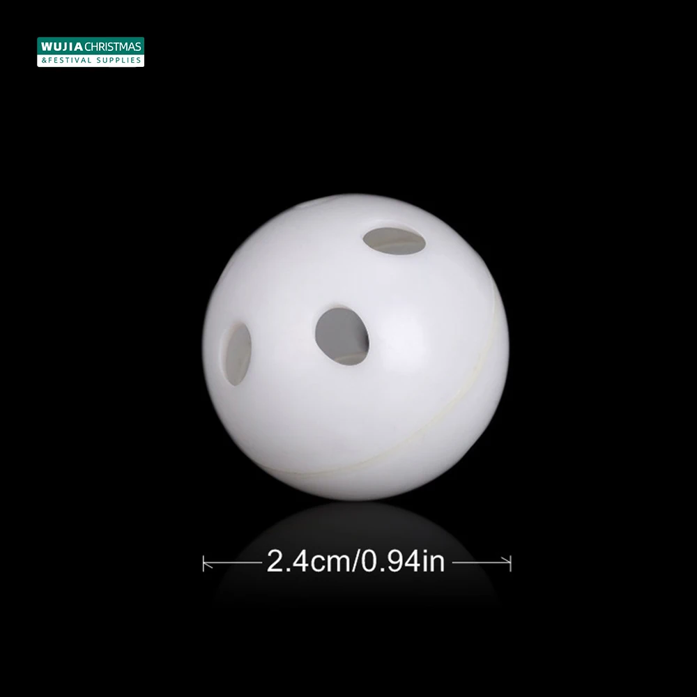 30/50/100pcs Plastic Rattle Bell Balls Noise Generator DIY Sew in Various Squeaker Replace Fix Plush Dog Pet Baby Toys Supplies
