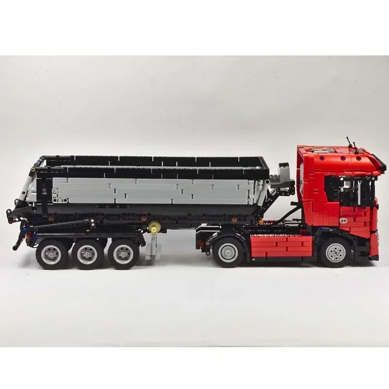 City Important Transport Big Truck MOC-39430 Electronic RC Heavy Dump Truck • 2548 Parts Building Block Model Kids Toy Gift