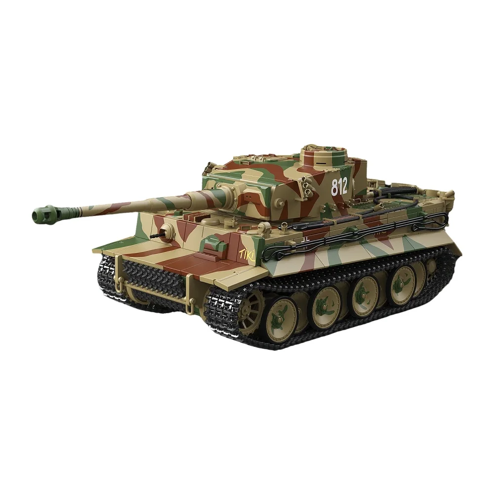 1868 PCS Nr. 851 Tiger I Panzer Modellbausatz, Historisches Schwererzubehör-Displaystück, Desktop-Armee-Sammlerstück Geschenk