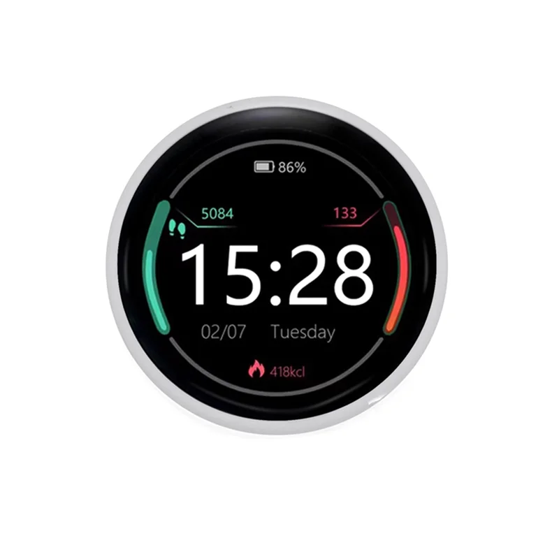 A73E-ESP32-C3 Wifi Bluetooth Development Board 1.28-Inch Circular Display ESP32-C3-MINI-1U Module