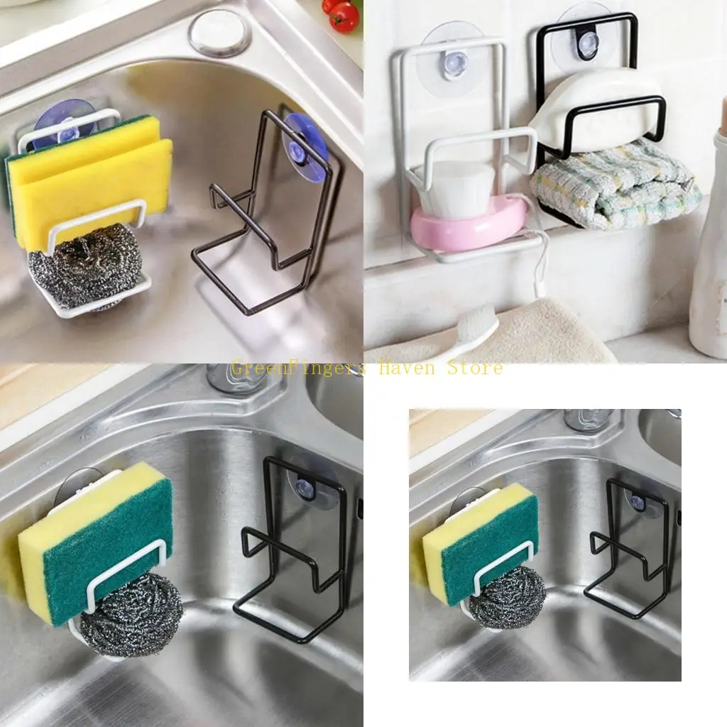 

F68D Multifunctional Sink Storage Rack Kitchen Rack Dishcloth Holder