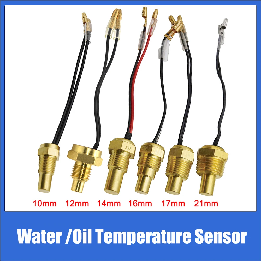 Indicatore di temperatura 1/8 NPT 3/8 NPT, sensore di temperatura per auto, sensore di temperatura del motore per motoslitte, sensori di temperatura 2028