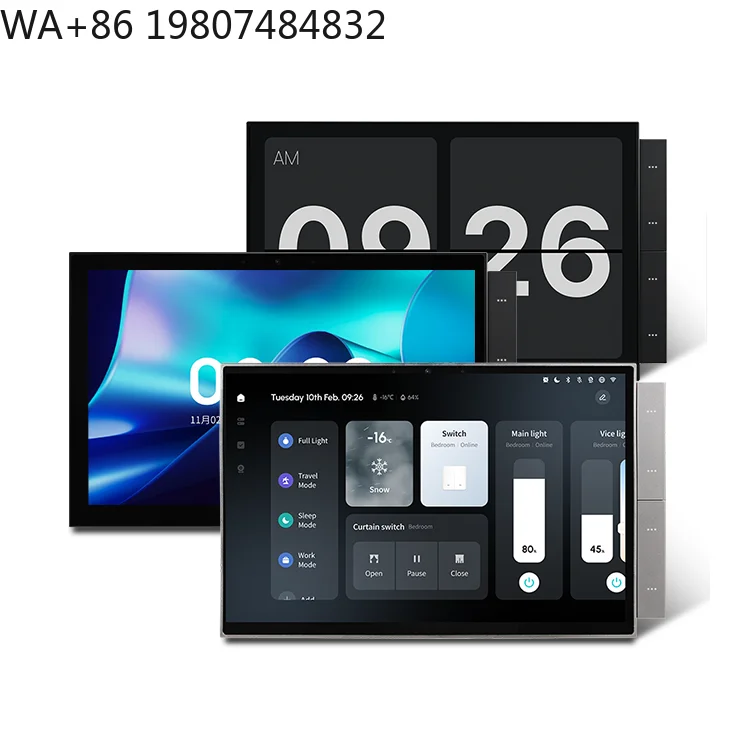 10.1 Inch High-quality IPS Smart Home Panel Built-in Zigbee Gateway Alexa Voice APP Remote Automation Screen