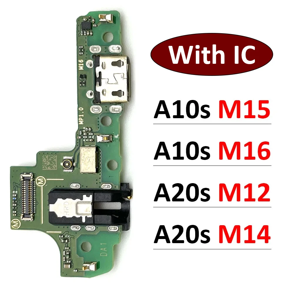 

Новая USB-плата для зарядки, разъем гибкого кабеля, детали для Samsung A10S M15 M16 A20s M12 M14