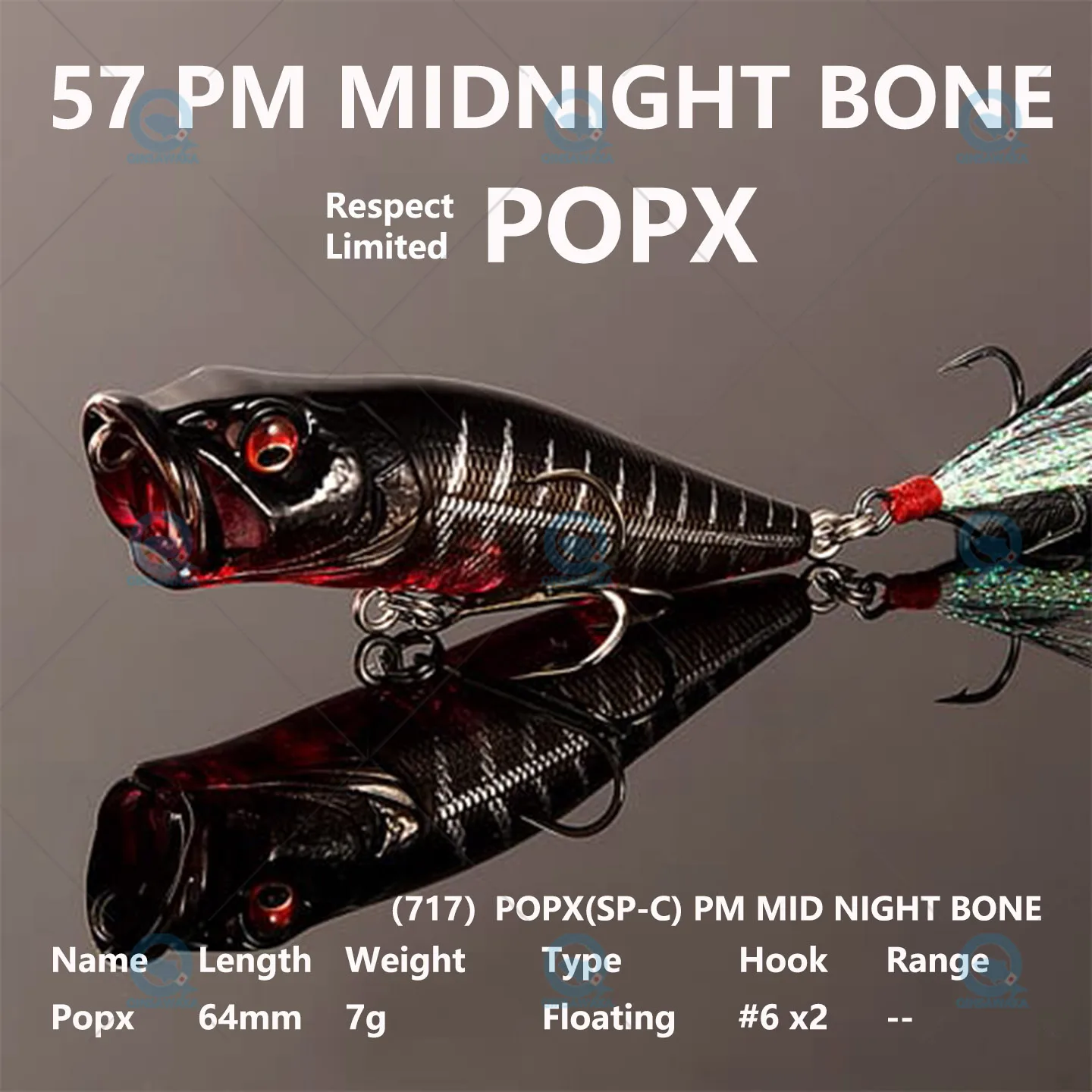 2024.1 NEW PM MIDNIG BONE JAPAN Megabass Limited COLOR RESPECT 57