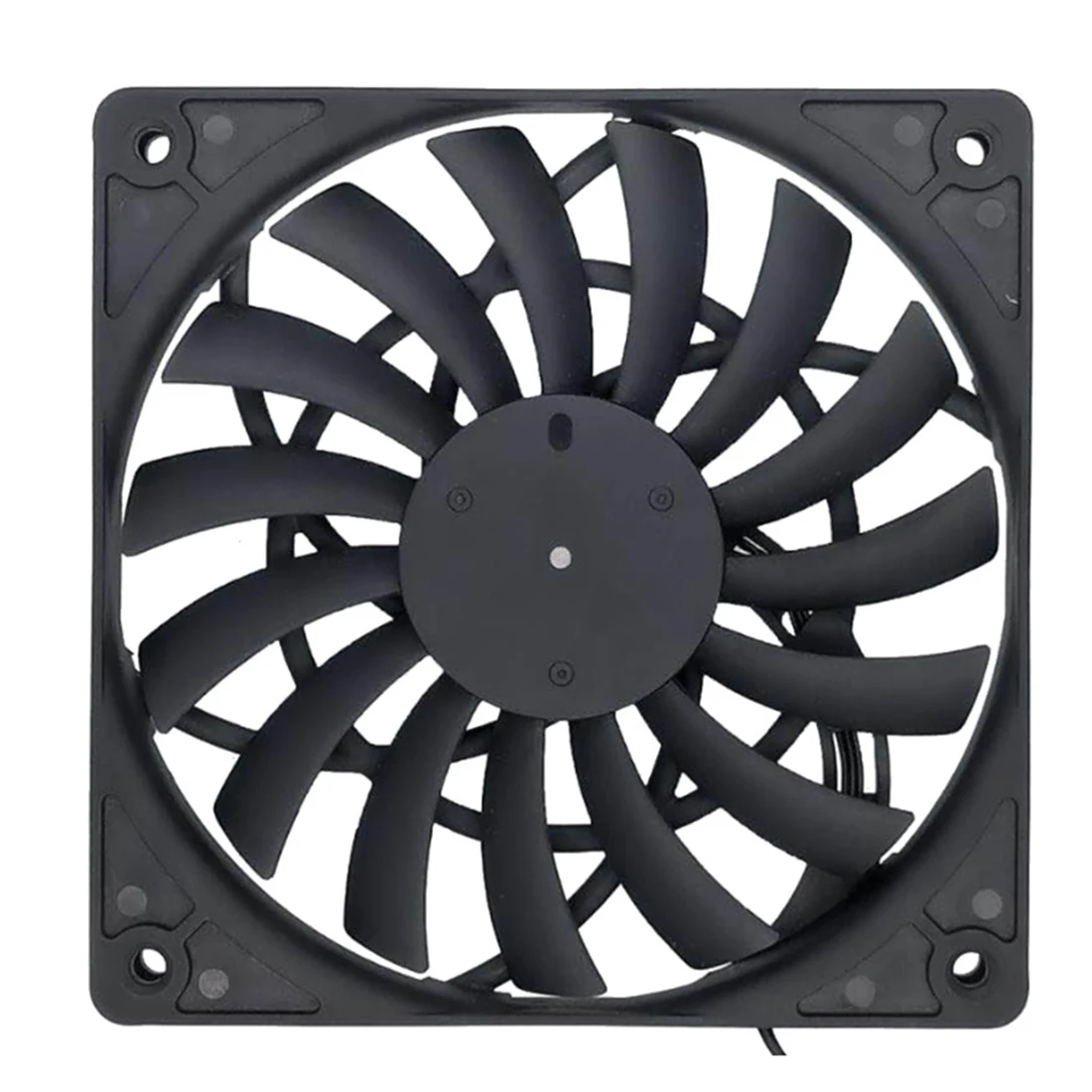 Ventilador de refrigeración PWM silencioso, Enfriador de chasis silencioso de 120mm, 12cm, 120x120x12mm, cc 12V, 0.25A, 1400RPM, para ordenador y PC