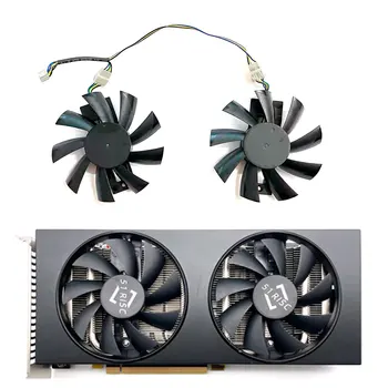 New GPU fan 4PIN 85MM RX5600XT replacement fan accessory for 51RISC Radeon RX5600XT graphics card fan