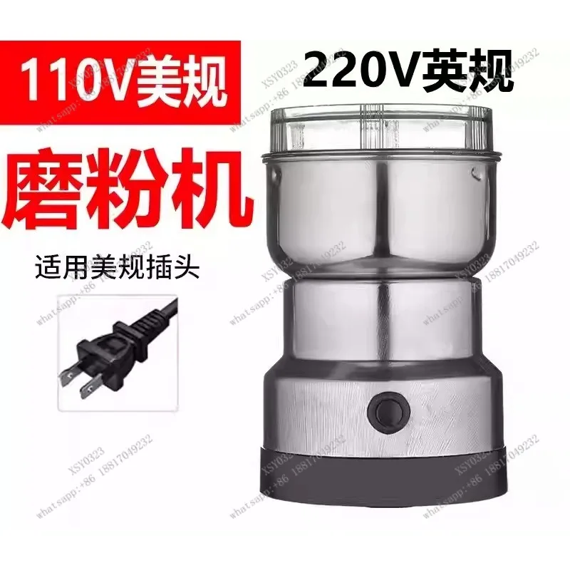 

Household Electric Grinder Multifunctional for Spices Coffee Beans Grains Herbs Powder Making