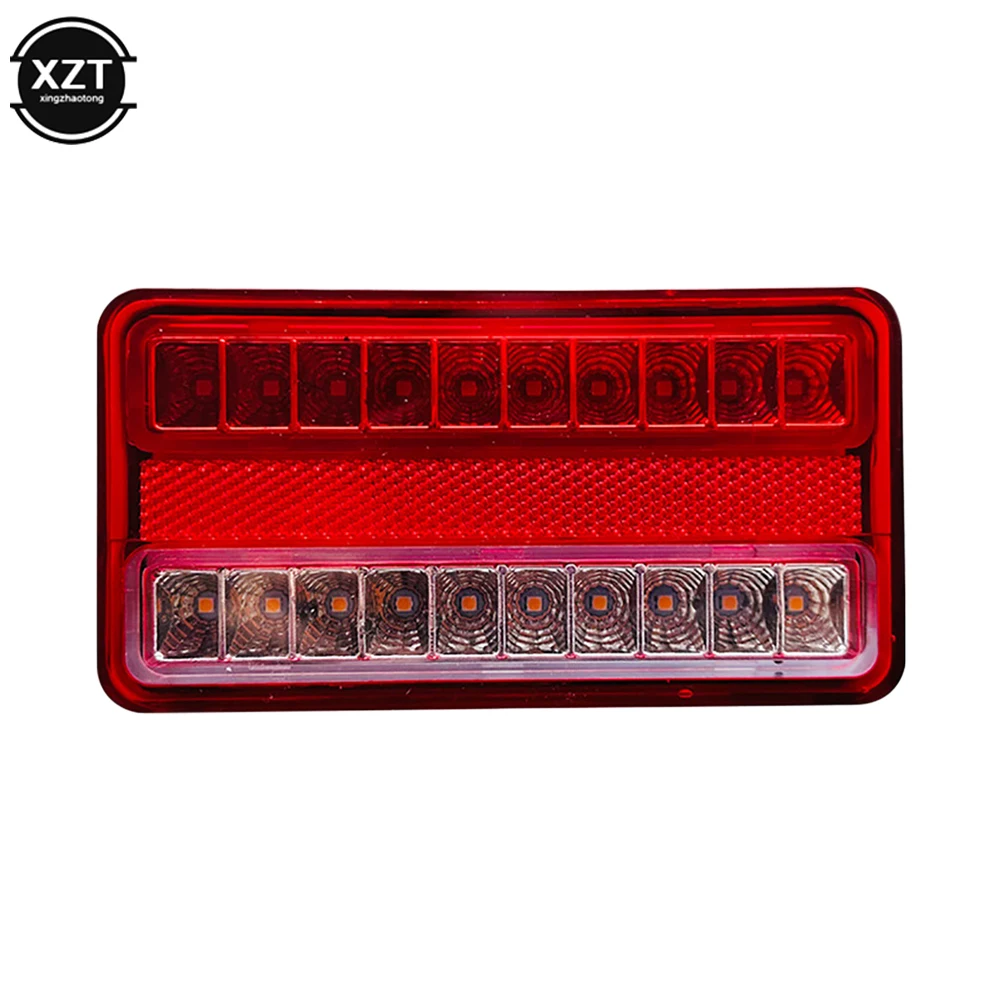 

12-80V 20 LED Tail Lights Taillight Turn Signal Indicator Stop Lamp Rear Brake Trailer Lights Car Truck Trailer Caravan Supplies