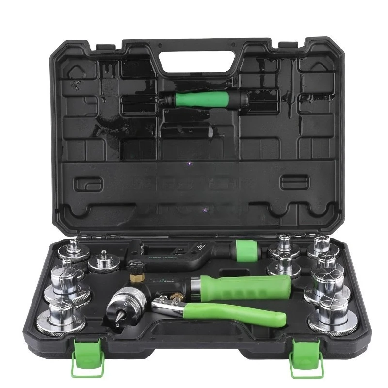 Hydraulic Copper Tube Expander Set ST‑300AL, 9‑42mm Swaging Tool for Air Conditioner Refrigerator Pipeline Installation