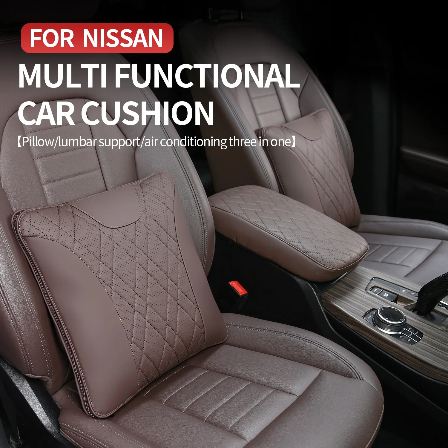 Car Pillow Blanket For Nissan X-Trail T31 T32  Rogue Bluebird U13 U14 Frontier NP300 Navara X-Terra Murano Patrol CarAccessories