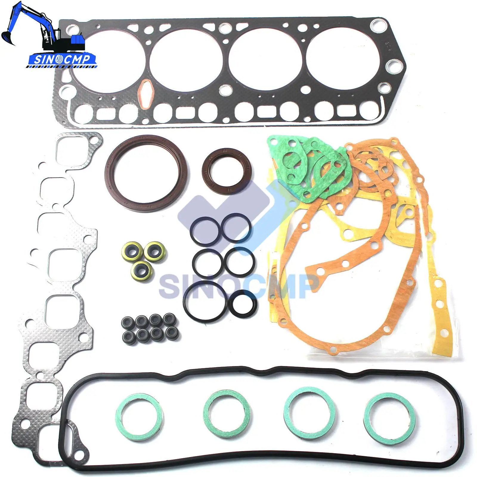 

4Y LPG Engine Gasket Kit 04111-78150-71 041117815071 For Toyota 5-7FG10-30 Forklift Truck