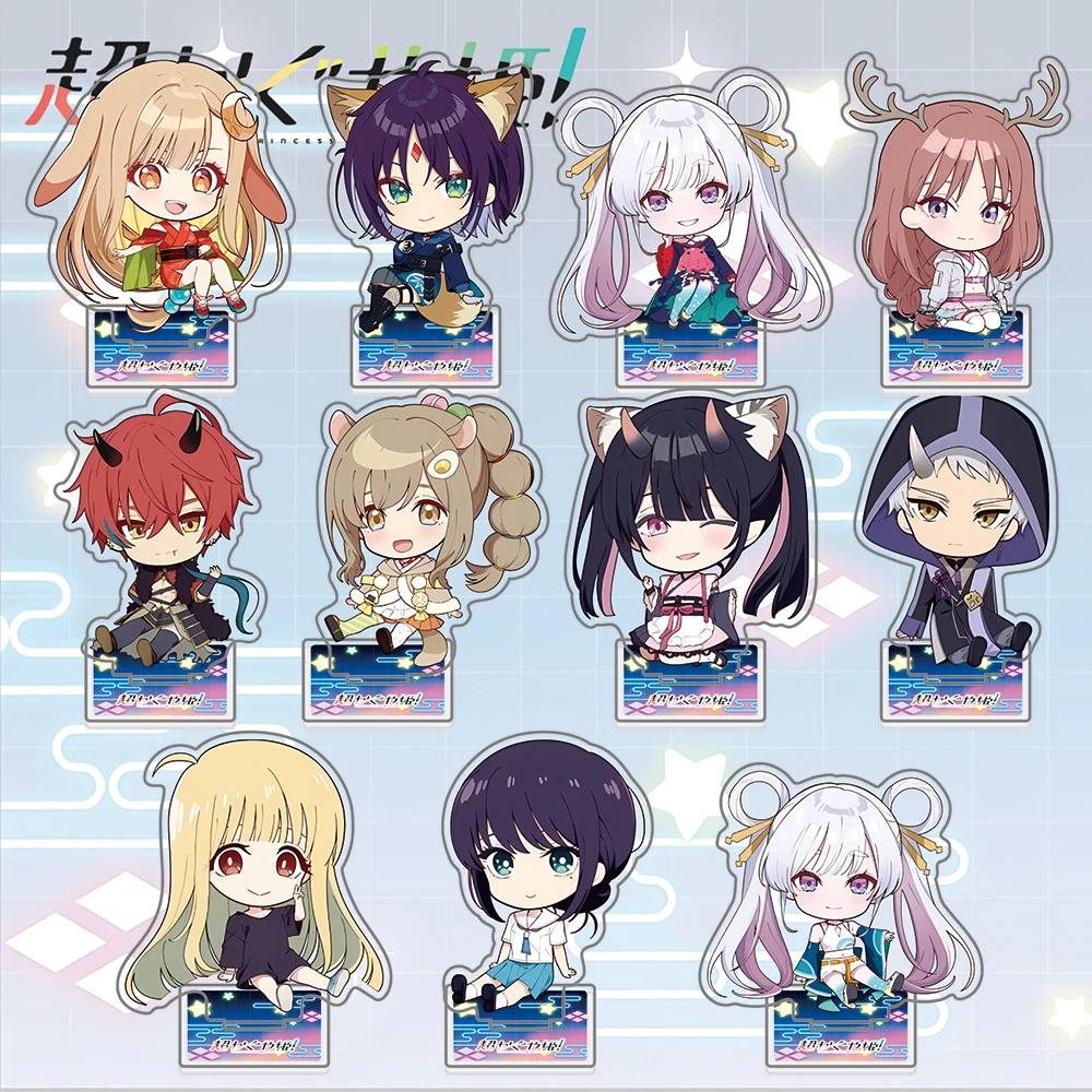 Cosmic Princess Kaguya! Chibi Sitting Ver. Acrylic Standee – Kaguya, Yachiyo,Iroha Anime Desk Display Collectible Gift Keychain